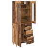 Highboard Reclaimed Wood 69.5 x 34 x 180 cm Particle Board