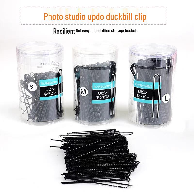 Japanese U-Shaped Deformable Hairpin for Hair Styling and Bridal Hairdressing
