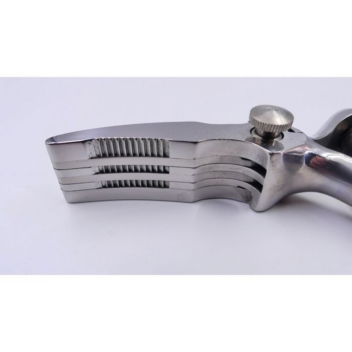 Masticateur - lame courbe en inox