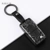 Abs Carbon Fiber Style Car Key Case Cover For Peugeot 107 207 307 308 407 607 3008 5008 For Citroen Xsara Picasso C5 C6 C8 Fob