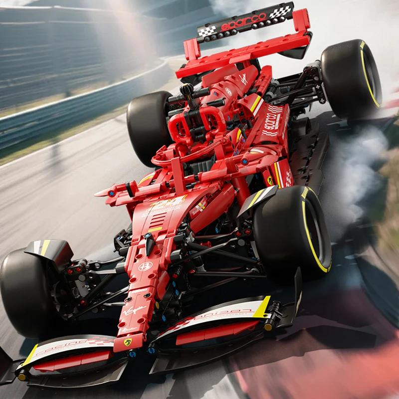 1650pcs MOC Creative Technical  Racing Car Building Blocks Model Speed Sport Vehicle Assemble Bricks Toys Kids Gifts