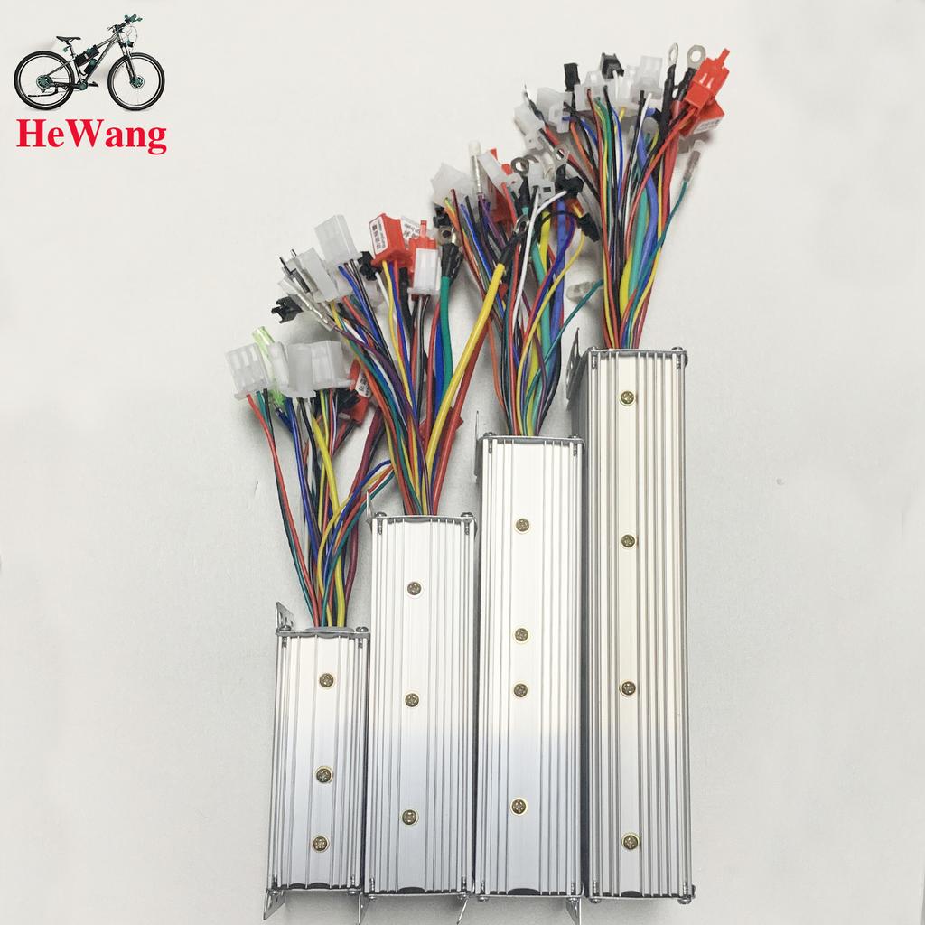 48V 64V 350W/500W/800W/1000W E-Bicycle Square Wave Dual Mode Brushless Motor Controller with Self-Learn Line for Scooter Ebike
