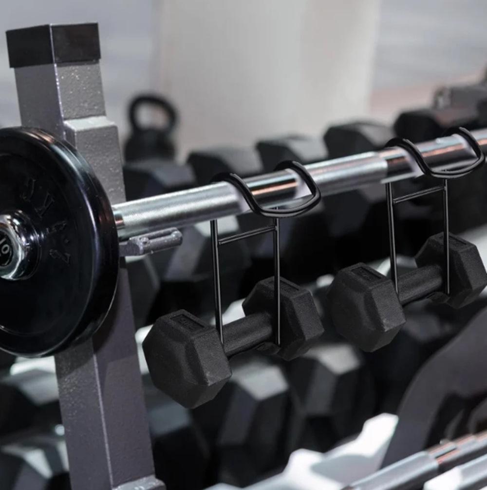 Dumbbell Power Hook: Non-Slip, Multifunctional Rubber Hook for Home Fitness & Auxiliary Horizontal Bars