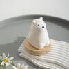 Polar Bear Ceramic Night Light: Cute Eye-Friendly Decor for Living Room & Bedroom