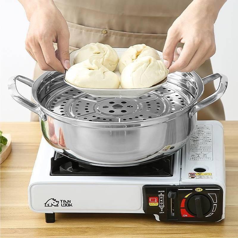 430 Stainless Steel Steamer Plate For Home Kitchen Perfect For Buns And Dumplings