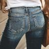 Ripped Slimming Skinny Long Women's Jeans