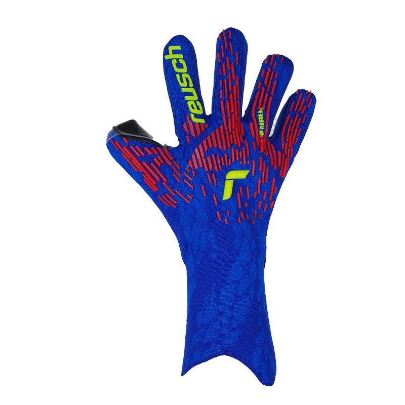 

Football Goalkeeper Gloves Thickened Latex Wear-Resistant Breathable Non-Slip Goalkeeper Gloves Protective Gear Children's size 6