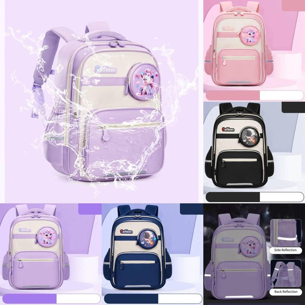 Backpack Astronaut Unicorn Waterproof Schoolbag Compartment Reflective Stripe