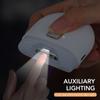 Electric Nail Clipper With Auxiliary Lighting Automatic Nail Grinder for Children and Adult Portable Mini Manicure Tools