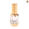 Perfume Bottling Gold Glass Mini Transparent Empty Sample Vial Essential Oil Bottles Refillable Bottles Dropper Bottles Perfume