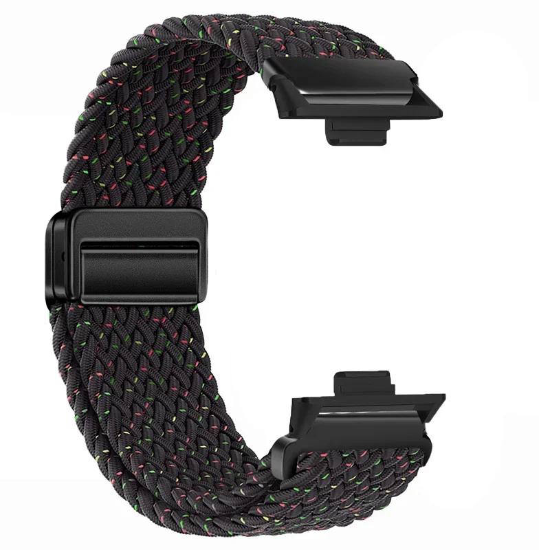 Magnetic Braided Nylon Loop Band for Xiaomi Redmi Watch 5 4 Strap Adjustable Sport Replacement Correa Bracelet Mi Band 9 8 Pro