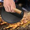 Pressa per Hamburger Patties di Hamburger Schiacciapatate Circolare Pressa per Carne Stampo per Carne Accessori da Cucina