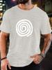 2026 Summer Bestselling Street Casual Fashion Comfortable Soft Simple Patterned Printed Unisexs Pure Cotton TShirt