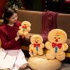 1Pc 22/30/45CM Kawaii Gingerbread Man Gingerbread Rabbit Plush Toys Lovely Christmas Toy Pillow Stuffed Soft Dolls Birthday Gift