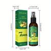 Revitalize Hair with Strong & Shiny Hair Care Massaging Scalp Soft Smooth Hair Ginger Hair Spray
