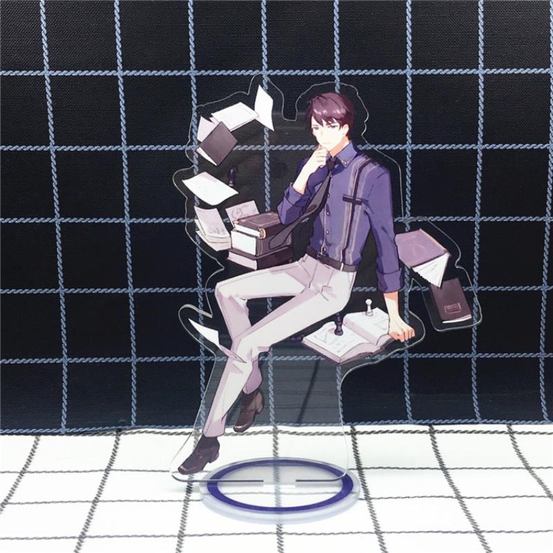 Anime akrylowy stojak figurka zabawka miłość i producent Li Zeyan Xu Mo dwustronny stojak na biurko z pcv zabawki modele