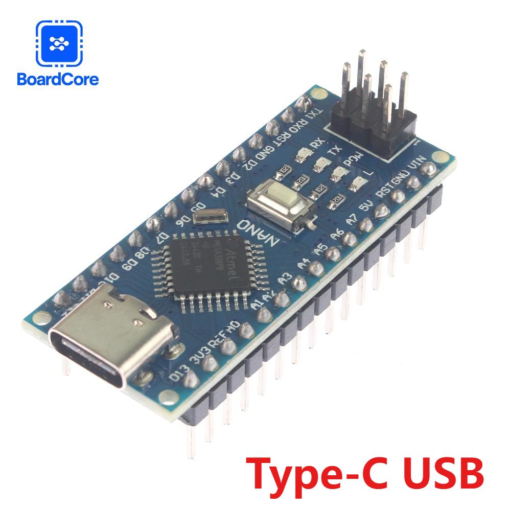 

Type-C USB Nano 3.0 with The Bootloader Compatible Nano Controller for Arduino CH340 USB Driver 16Mhz ATMEGA328P Mini/Micro USB 1PCS