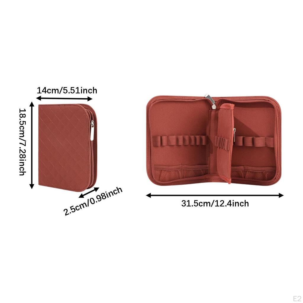 Crochet Hook Case Accessories Storage Portable Knitting Tool Pouch for Home DIY