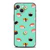 Luxury TPU Soft Phone Case For iPhone 17 Air 16E 16 11 15 14 Pro MAX 12 13 7 8 Plus X XR XS SE 2022 Cover Cute Cartoon Sushi