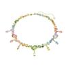 Gema Unique Mixed Design Crystal Necklace Women's Color 5737443