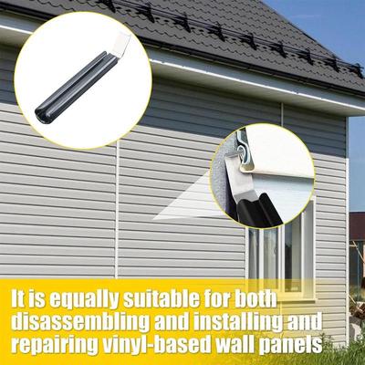 Siding Zip Tool Siding Repair Tool With Long Non-Slip Grip Handle Deck Board Removal Tool For Home Users Business