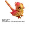 Bird Whistle for Kids Adults Bird-Shaped Water Whistle 3D Printed Colorful Bird