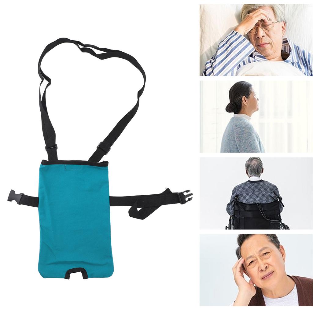 Urine Drainage Bag Holder Breathable Fabric Urine Bag Cover Portable Lightweight Catheter Urine Bags Holder for Thigh Calf