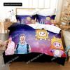 Cartoon Foxy Boxy Lanky-box 3D NEW Duvet Cover Pillowcase Bedding Set Adult Girl Bedroom Decoration Children Single Double Large
