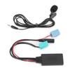 6Pin Bluetooth Audio Cable Car Stereo AUX‑IN Adapter with Microphone Fit for Clio/Espace/Megane Car Stereo Adapter