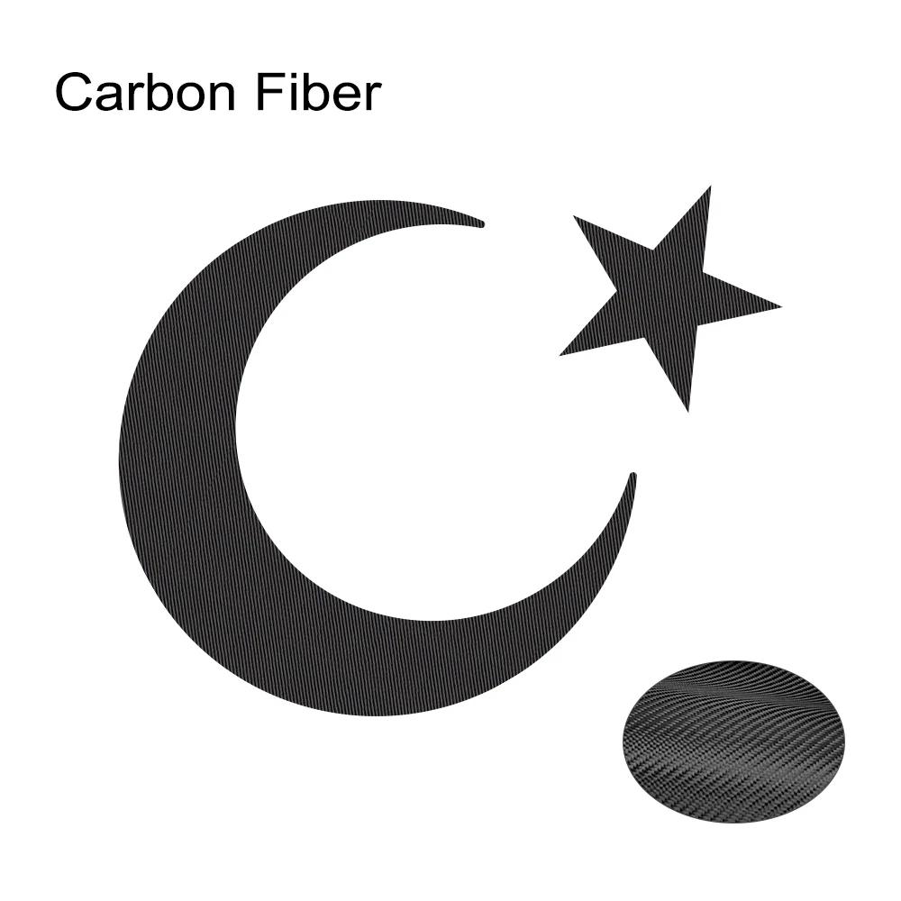 

Turkish Flag Moon And Stars Car Sticker Scratch Resistant Vinyl Decals Truck Body Bumper Rear Window Auto Decoration Accessories 15x11cm