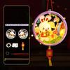 Transparent Mid-Autumn Festival Lantern DIY Craft Kit Light-Up Bunny Lantern  Party Decoration