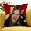 Avril Lavigne World Various Sizes Square Pillow Case For Car Home Bedchamber Decor