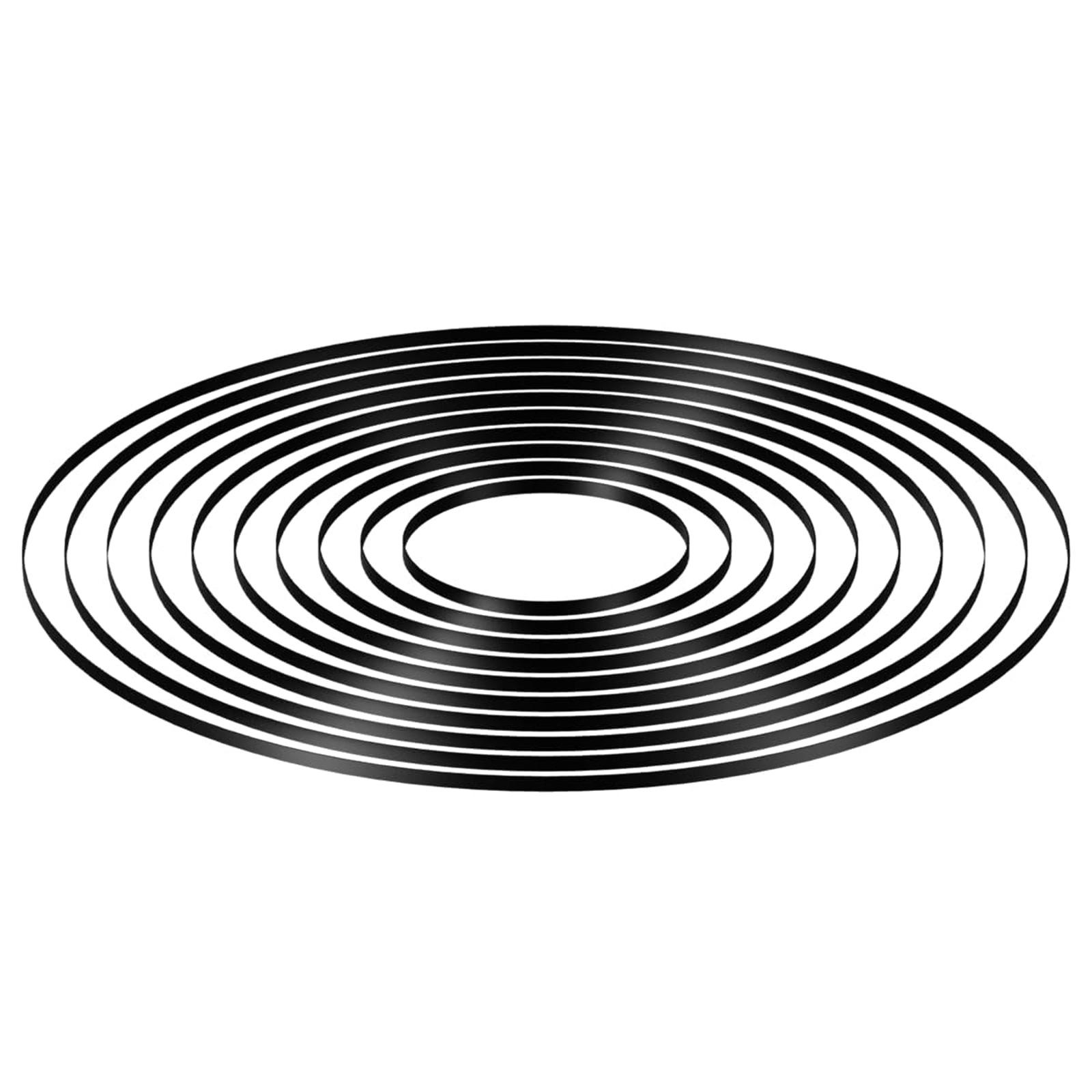 

10Pcs Turntable Belt 5mm Record Player Belt Replacement Turntable Phono Tape Drive Belt for Record Player Accessories