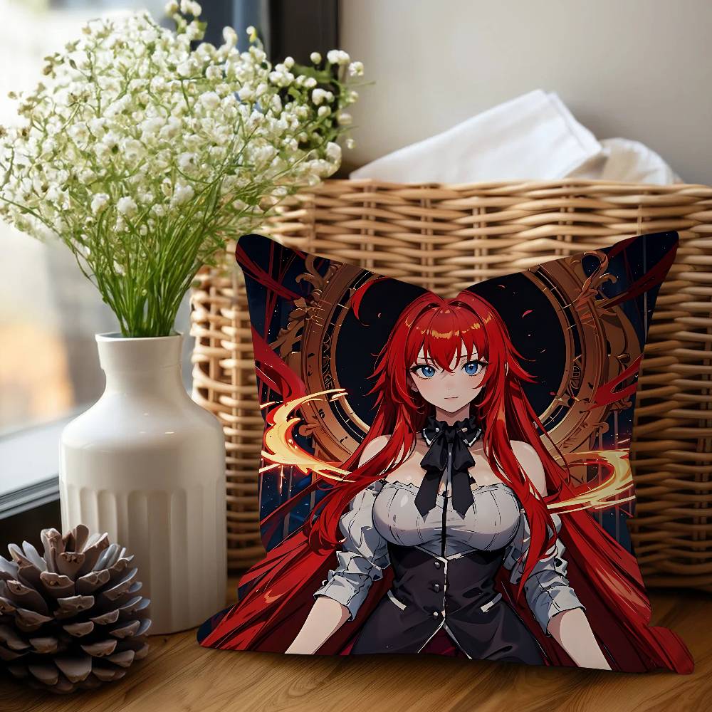 R-Rias G-Gremory Personalized Pillow Dust Cover Bedroom Kids Party Decoration Pillowcase Birthday Children Gift