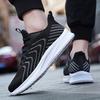 Mesh men's shoes Breathable flying woven lightweight student youth soft sole non-slip trend sports casual running shoes