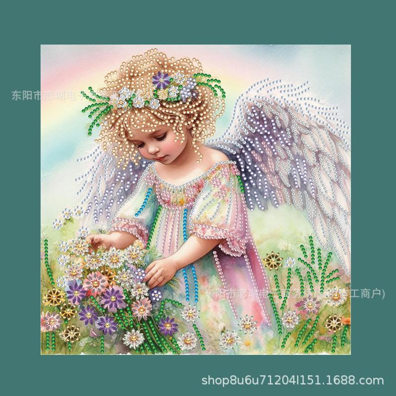 Schmetterlingsförmiges Diamantgemälde in großer Größe mit leuchtenden Diamanten, dekoratives Gemälde, Explosionsmotiv