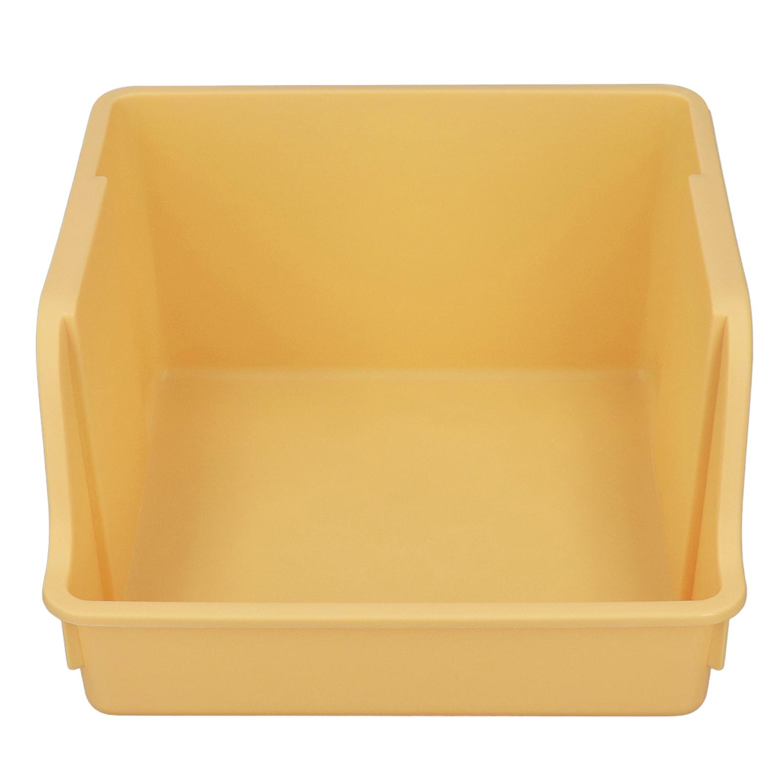 

Настольная полка для хранения книг с ручкой из полипропилена, U-образная, с большим отверстием, большой вместимостью, настольная книга