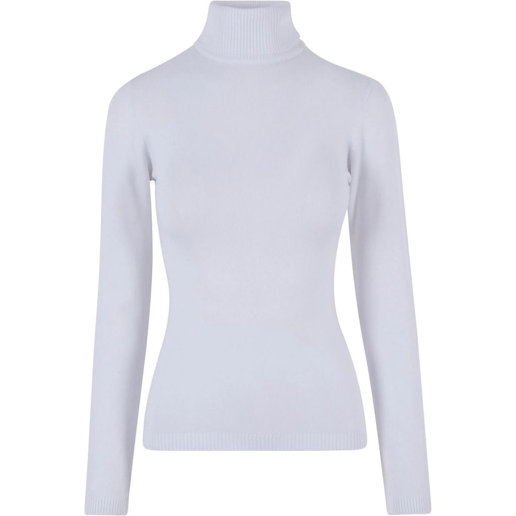 Urban Classics Womens/Ladies Knitted Turtle Neck Sweatshirt