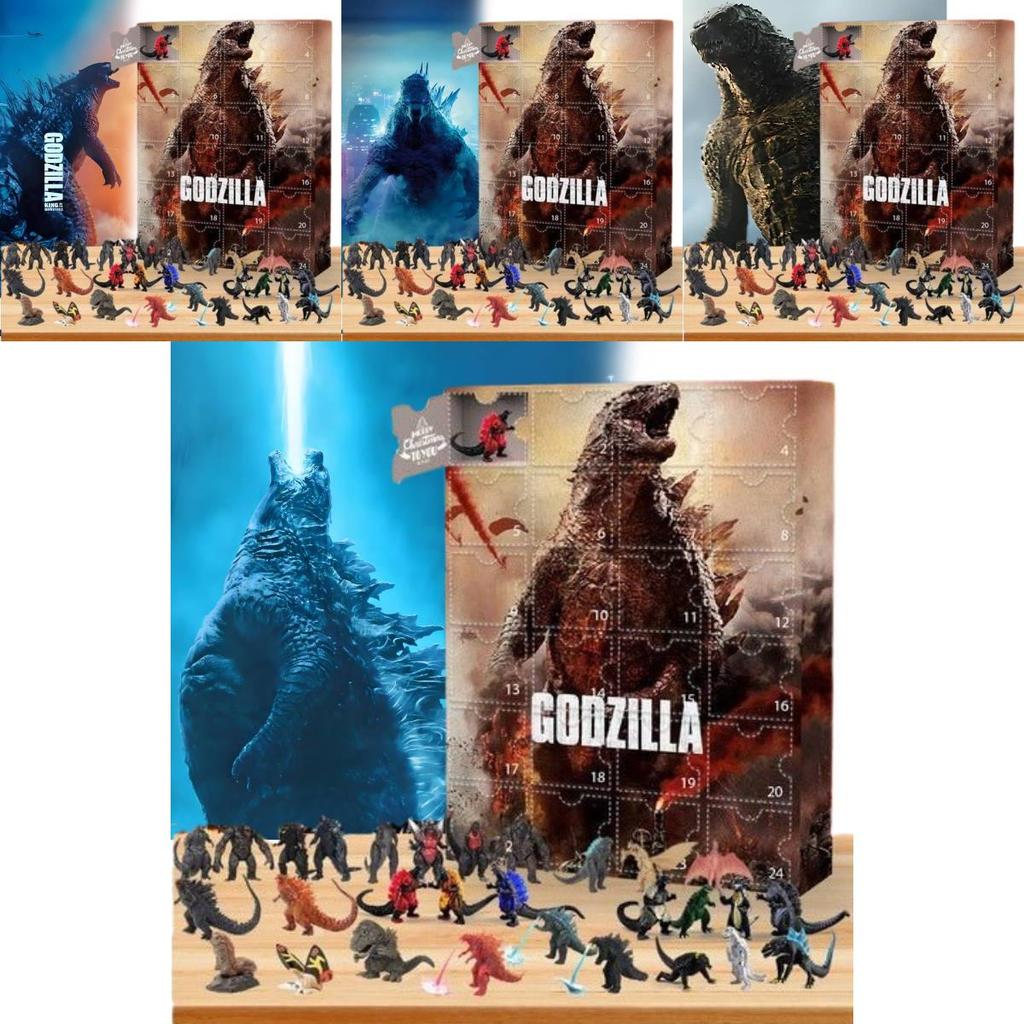 Godzilla Adventní kalendář Vzrušující odpočítávání svátků Sběratelská hračka pro fanoušky