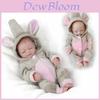 Adorable 10" Realistic Reborn Baby Dolls Crafted From Soft Non-toxic Silicone Vinyl