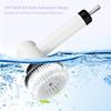  Electric Tool Scrubber 248Min Continuous Use Brush Head Display Detachable Battery Cleaning System