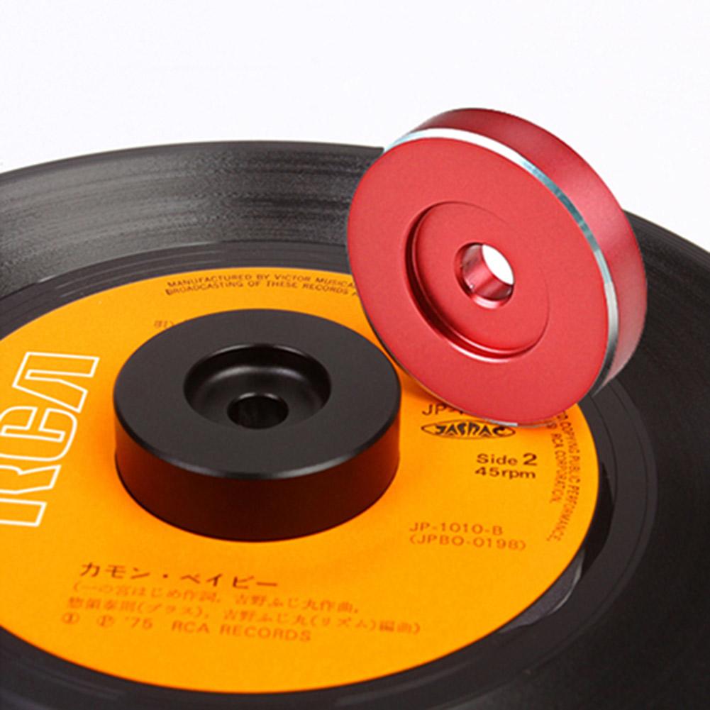 Turntable Adapter Solid Aluminum Vinyl Record Turntables Adapter Durability Vinyl Records Adapter Player Phonograph Accessories