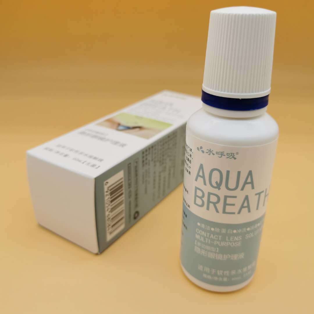 

Многоцелевой раствор для контактных линз Aqua Breath 5 в 1 60mL