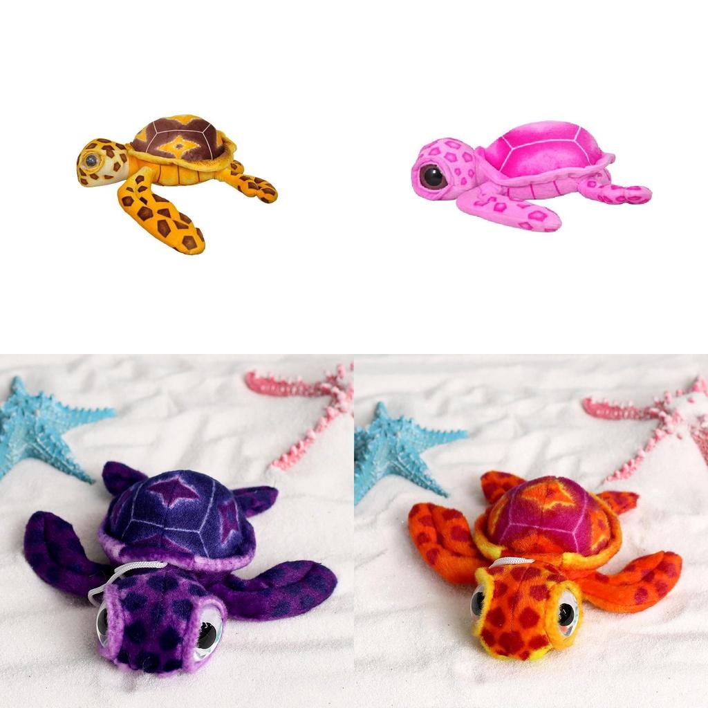 New Creative Short Plush Sea Turtle Stuffed Animal Toy For Living Room