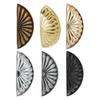 6Pcs Cabinet Pull Zinc Alloy Dressers Knob Shell Shape Drawer Door Pulls Handles Kitchen Bedroom Furniture Hardware