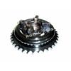 Royal Enfield Black "Sprocket Drum" For "Old Classic & Bullet 350 & 500cc"