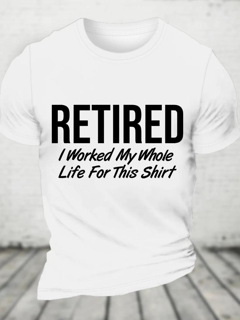 Retired Cotton Tshirt