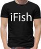 Ifish Mens T-Shirt - Fishing - Fisherman - Fisher - Angler - Angling - Hobbie