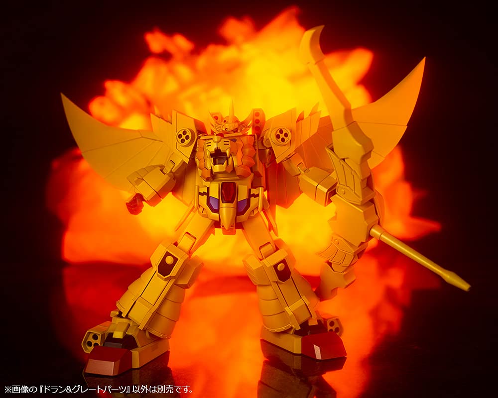 Kotobukiya Golden Brave Goldran Doran Great 120mm Plastic Model Kit KP554 & Parts, Approx. Tall, Non-Scale