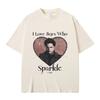 Film Stmívání Miluji Kluky, Kteří Se Třpytí Robert Pattinson Grafické Tričko Edward Cullen Tričko Pánské Dámské Vintage Oversized Tričko...